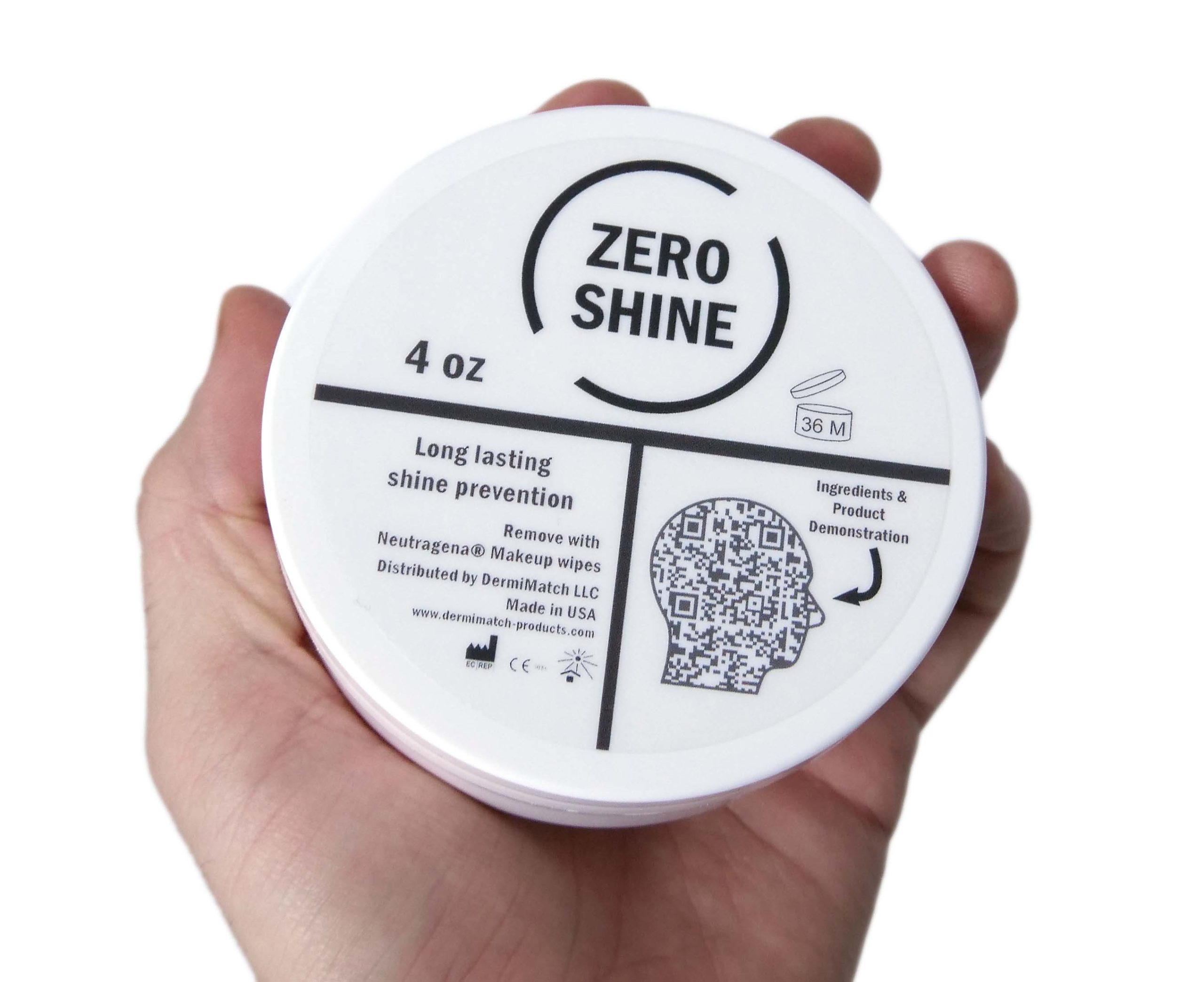 Zero Shine 2.0 by DermMicro for matte or mattifying effect on